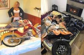 Say mê ‘bồ nhí’ hai bánh, các anh chồng tiễn luôn vợ ‘ra chuồng gà’ ngủ