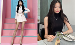 Nữ idol có đôi chân hoàn hảo không tì vết, kéo đến ảnh mặt mộc mà choáng