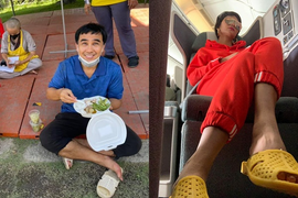 Sao Việt giàu sụ vẫn nghiện dép tổ ong: Có người còn dùng để chụp ảnh cưới