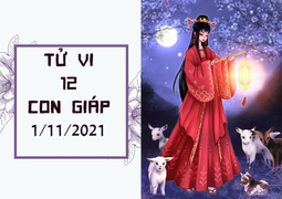 Tử vi 12 con giáp 1/11: Mùi lên như diều gặp gió, Ngọ chớ vay mượn tiền bạc