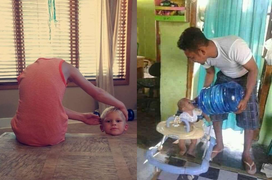 Hoảng với kiểu chăm con của các anh chàng đã lên chức bố mà tưởng mình còn teen