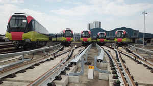 Video: Lắp ráp, thử nghiệm đoàn tàu tuyến Nhổn - ga Hà Nội chạy thử vào tháng 12