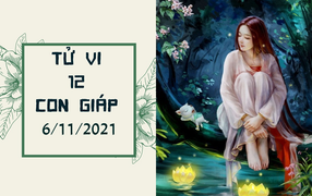 Tử vi 12 con giáp 6/11: Tý nhân duyên rất xấu, Dần chớ bốc đồng kiếm tiền