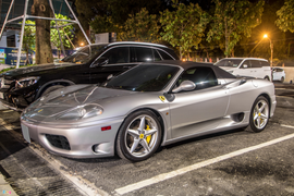 Cận cảnh Ferrari 360 Spider hàng hiếm tại TP.HCM
