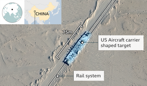 Trung Quốc dùng mô hình tàu sân bay làm bia tập bắn, Mỹ lo ngại đối đầu quân sự