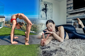 Cô gái ‘không xương’ có thể 'bẻ cong' cơ thể tùy ý vô tình bén duyên Hollywood