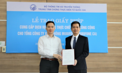MobiFone được cấp phép kinh doanh dịch vụ chứng thực chữ ký số công cộng
