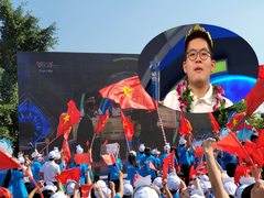 Điểm cầu Quảng Ninh vỡ oà khi Hoàng Khánh vô địch Đường lên đỉnh Olympia 2021