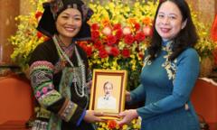 Phó Chủ tịch nước gặp đoàn đại biểu 'Chia sẻ cùng thầy cô' năm 2021