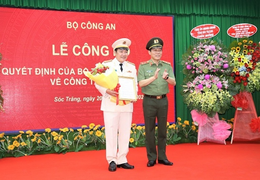 Sóc Trăng có tân Giám đốc Công an tỉnh