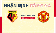 Nhận định bóng đá Watford vs Man Utd vòng 12 Ngoại hạng Anh