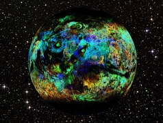 Siêu núi lửa ngoài hành tinh bắn tung đá đến tận Trái Đất