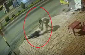 Nam thanh niên bị tông xe, tạt nước sôi vào người