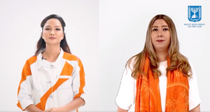 Hoa hậu H'Hen Niê và Phó Đại sứ Israel gửi thông điệp loại trừ bạo lực