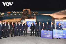 Tiếp nhận hơn 1,5 triệu liều vaccine Astrazeneca do Chính phủ Nhật Bản viện trợ