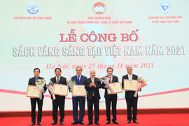 76 công trình trong Sách vàng Sáng tạo: Khơi dậy niềm tự hào trí tuệ Việt Nam