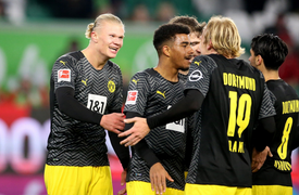 Video: Haaland trở lại, Dortmund thắng giòn giã Wolfsburg