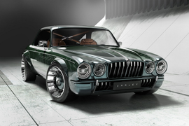 Xế cổ Jaguar XJ Coupe hầm hố hơn sau khi 'biến hình'