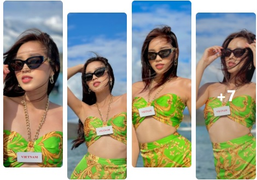 Đỗ Thị Hà bị 'soi' mặc váy 'đụng hàng' với Khánh Vân khi thi Miss World