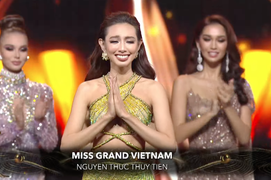 Thuỳ Tiên lọt top 5, 'chắc suất' Á hậu Miss Grand International 2021