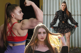 Cô gái có gương mặt búp bê với thân hình cuồn cuộn cơ bắp, 17 tuổi đã vô địch TG