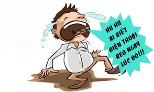 Mất nguyên hàm răng vì nhạc chuông điện thoại