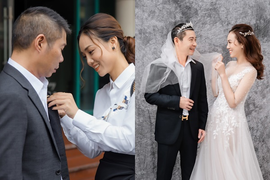 Lấy vợ trẻ kém 15 tuổi: Công Lý được chăm như em bé, thay đổi bất ngờ ở điểm này