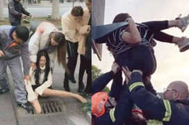 Không thể nhịn cười với các pha mắc kẹt vừa đáng thương vừa hài hước