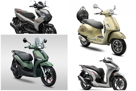 Những mẫu xe máy tay ga phiên bản đặc biệt ra mắt dịp cuối năm