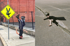 Cười xỉu với những hình ảnh ngớ ngẩn được hội hóng chuyện vô tình chụp lại