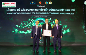 Phuc Khang Corporation đạt TOP 10 DN bền vững năm 2021: Sự vươn mình ấn tượng