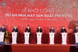 Khởi công dự án nhà máy sản xuất Pin VinES 4.000 tỷ đồng tại Hà Tĩnh