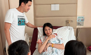 Tăng Thanh Hà sinh con thứ ba