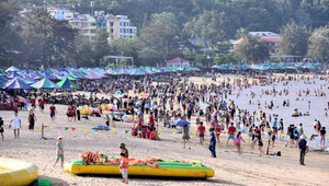 Hải Phòng tiếp tục thí điểm tuyến phố đi bộ tại Khu du lịch Đồ Sơn 