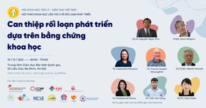 Hội thảo trực tuyến về can thiệp rối loạn phát triển