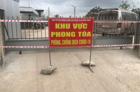 Quảng Ngãi: Phát hiện 90 F0 tại lán trại công nhân tạm trú