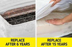 Vì sao chúng ta thường phải thay đệm giường sau 6 - 8 năm?