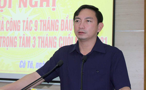 Bí thư Huyện ủy Cô Tô Lê Hùng Sơn bị khai trừ ra khỏi Đảng