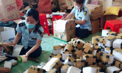 Phát hiện lượng lớn mỹ phẩm không rõ nguồn gốc tại Cà Mau