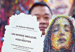 Hai triển lãm tranh ngập tràn cảm xúc của nghệ sĩ gốc Việt nổi tiếng Hom Nguyễn