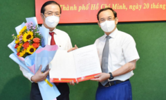 Ông Lê Văn Minh giữ chức Bí thư Quận ủy quận 10, TP.HCM