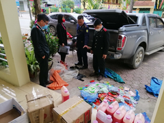 Lào Cai: Thu giữ hơn 100 kg thuốc bảo vệ thực vật vô chủ