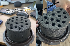 Cuối tháng hết tiền, hết hồn nhìn hội bạn trẻ rủ nhau ăn… than tổ ong