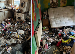 Khách trọ 'địa ngục' để lại núi rác thối đáng ghê tởm, chủ nhà phát đơn kiện