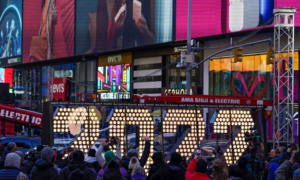 Quảng trường Thời đại thu hẹp quy mô lễ đón năm mới