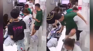 Chuột đi dạo trong cửa hàng khiến nhân viên chạy tán loạn