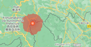 Xảy ra 3 trận động đất liên tiếp ở Lào