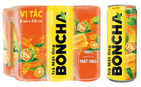 Trà mật ong BONCHA ra mắt phiên bản lon sleek-can cao cấp