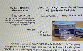 Chủ tịch Nam Định yêu cầu 2 sở giải trình việc mua sắm thiết bị sau vụ Việt Á