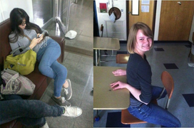 Tròn mắt với 'tài lẻ' khác người vô tình bắt gặp trên MXH, nhìn thôi đã thấy đau